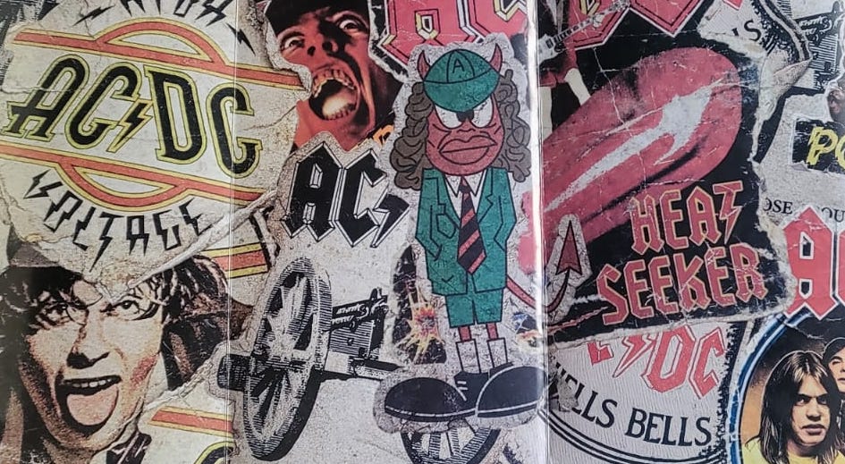 Alta tensión, tributo narrativo a&nbsp;AC/DC